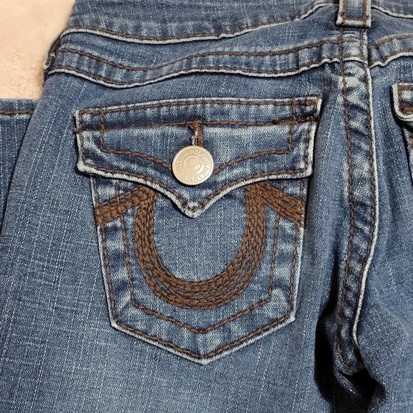 True Religion Vintage Women's Straight Leg Jeans Size: 25 - Picture 7 of 11